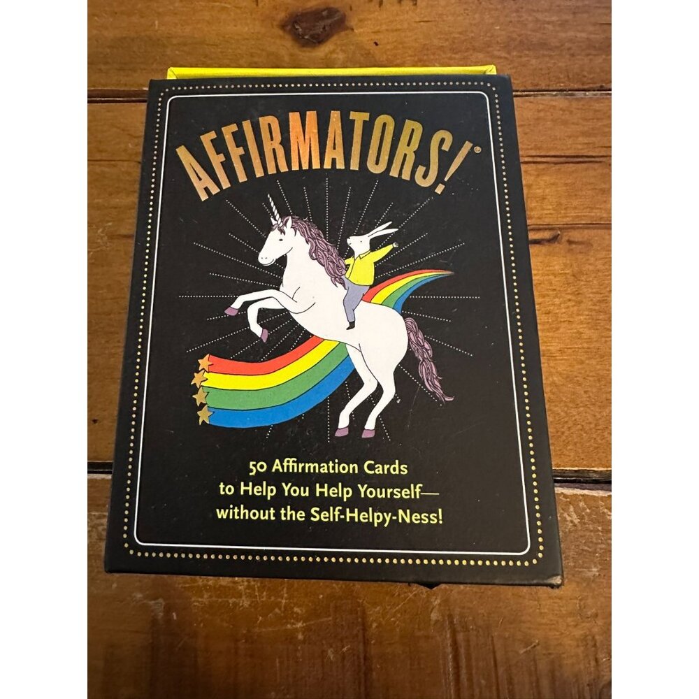 Affirmators! 50 Affirmation Cards With Self-Help Humor By Knock Knock